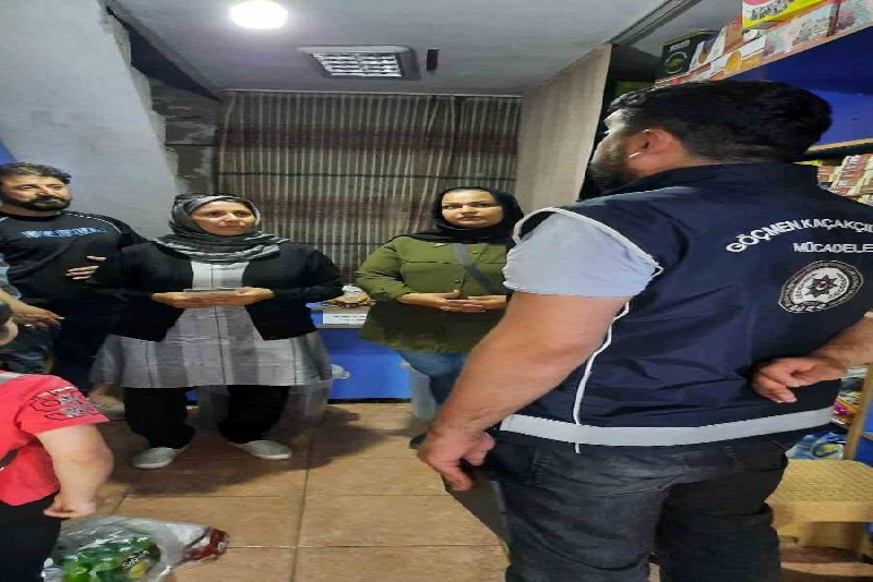 Zonguldak genelinde yapılan Düzensiz Göç ile Mücadeleye Yönelik uygulamada 42