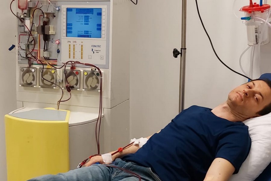 Bolu Orman Bölge Müdürlüğünde görevli Recep Emel, kök hücre bekleyen