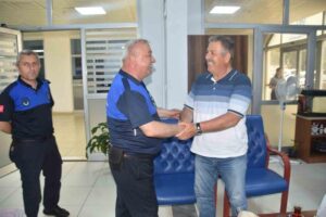 Kdz. Ereğli’de devriye gezen Zabıta ekibinin bir araç içerisinde baygın