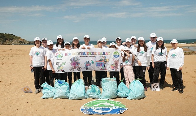 İklim Koruyucuları bir saatte 33 kilo çöp topladı 5 Haziran Dünya Çevre Günü için Cartoon Network ve TURMEPA