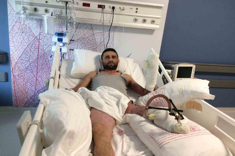 Alaplı ilçesinde geçirdiği iş kazasında akıma kapılarak vücudunda birinci derece