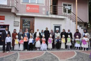 Kastamonu’nun Azdavay ilçesinde geçen yıl açılan 4-6 yaş Kur’an Kursu,