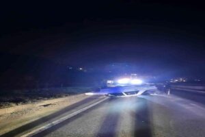 Zonguldak’ta kontrolden çıkan otomobilin tünel çıkışı takla attığı kazada 1