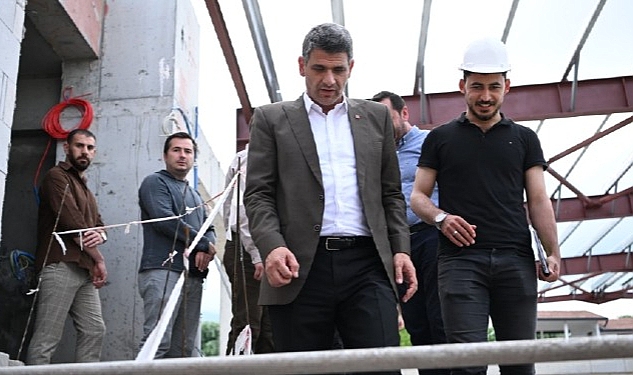 Kartepe Belediye Başkanı Av.M.Mustafa Kocaman, yapımı hızla devam eden Maşukiye
