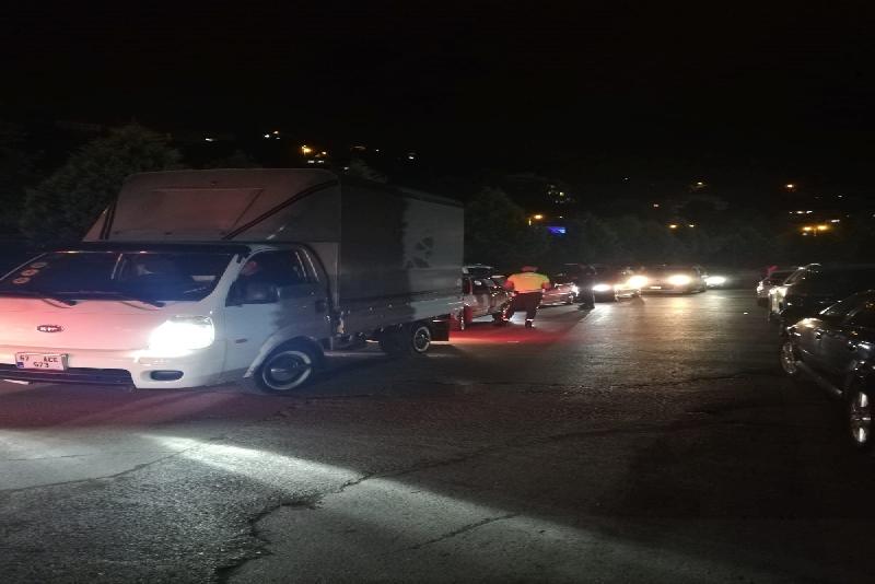 Zonguldak’ta polis ekipleri tarafından Kozlu Sahil Yolu’nda asayiş ve trafik