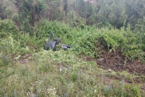 Karabük’te otomobilin şarampole uçtuğu kazada 3 kişi yaralandı. Yoldan çıkıp
