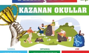 103 okulun toplamda 117 bin 675 kilogram atık topladığı yarışmada