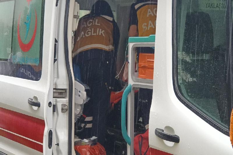 Bolu’da boş araziden duyulan silah sesi üzerine olay yerine giden