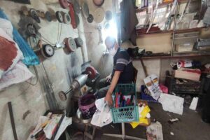 Kastamonu’nun Tosya ilçesinde bulunan tarihi Bıçakçılar Arastasında Kurban Bayramı öncesinde