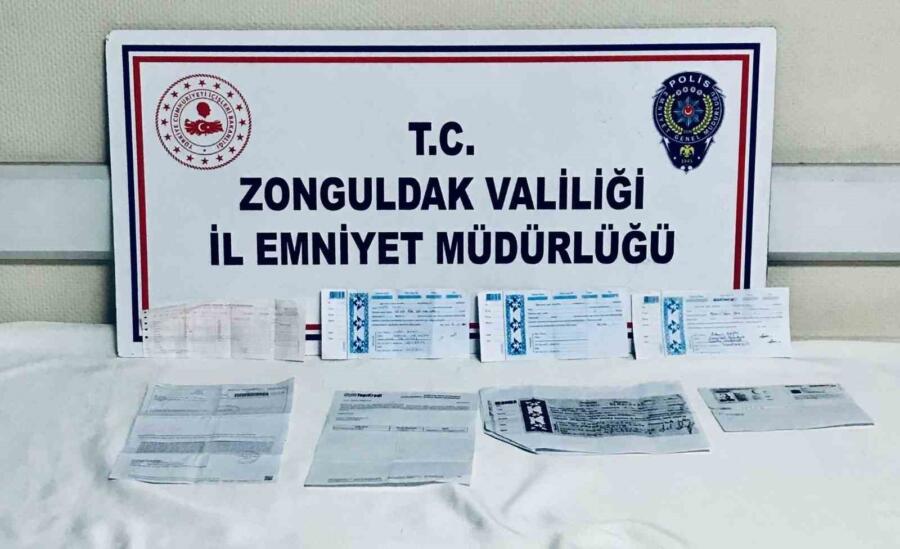 Zonguldak’ta tefecilere yönelik düzenlenen "Paravan" kod adlı operasyonda 5 şüpheli