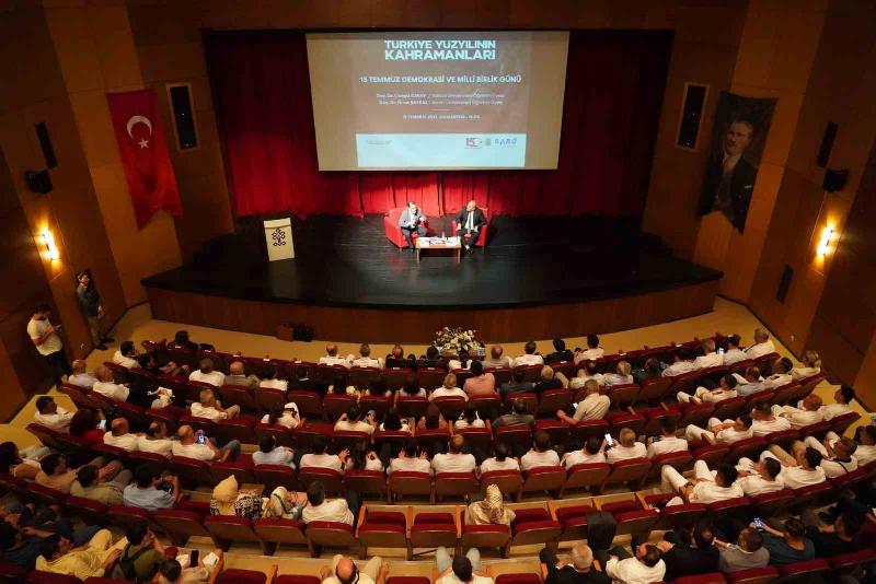 Bartın’da “15 Temmuz Demokrasi ve Milli Birlik Günü” dolayısıyla gerçekleştirilen