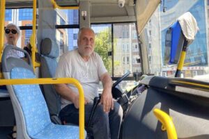 Zonguldak’ta Özel Halk Otobüsünde şoförlük yapan 53 yaşındaki evli ve