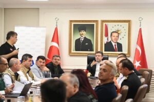 DÜZCE (İHA) – Tarım ve Orman Bakanı İbrahim Yumaklı, selin
