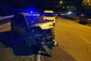 Karabük’ün Safranbolu ilçesinde 2,44 promil alkollü sürücünün kontrolünden çıkan otomobil