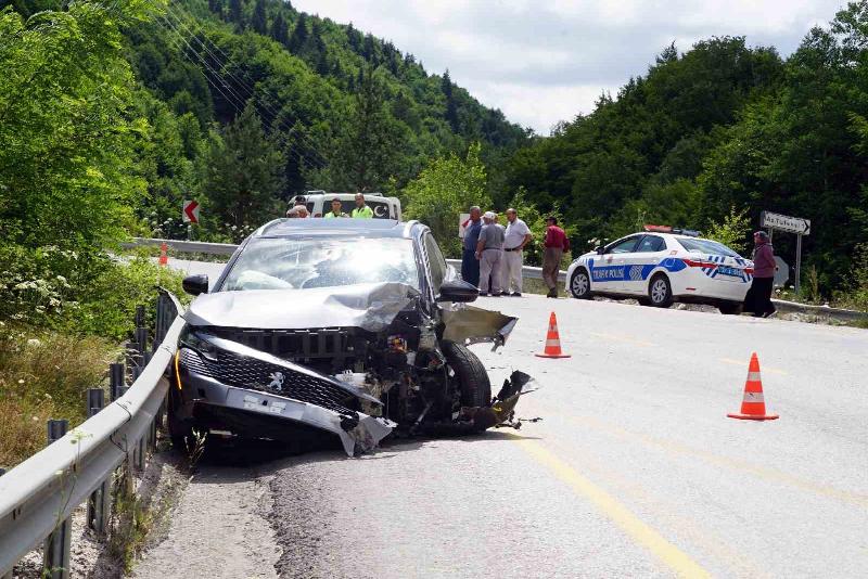 Kastamonu’da, Sinop’tan yakınlarının cenaze merasimi için Ankara’ya giden ailenin bulunduğu