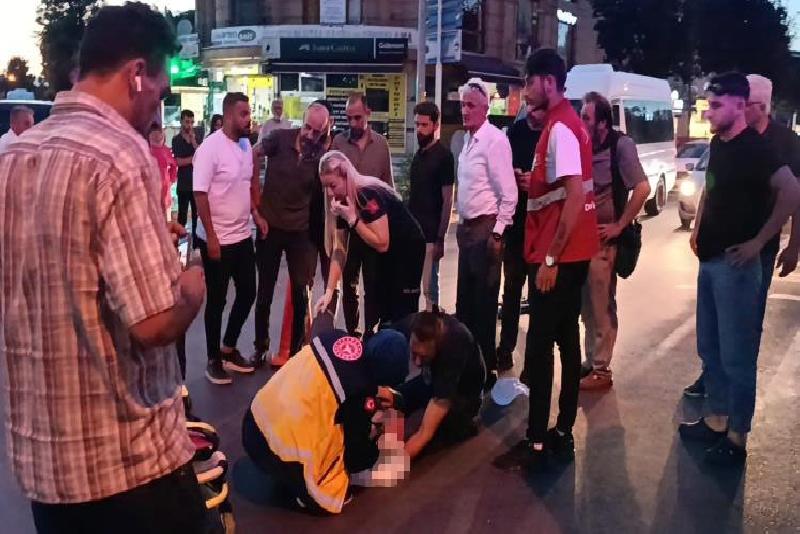 DÜZCE (İHA) – Düzce’de hafif ticari aracın çarptığı bisikletin sürücüsü