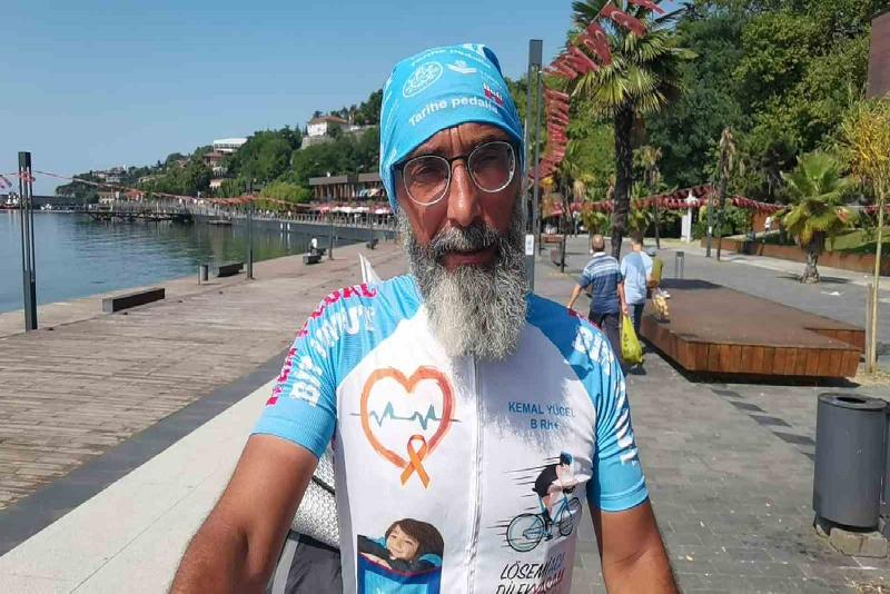 Çanakkale’den yola çıkan Kemal Yücel, organ ve kök hücre nakli