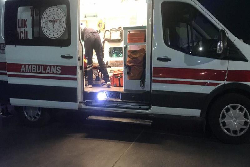 Zonguldak’ın Ereğli ilçesinde meydana gelen trafik kazasında motosiklet ile otomobilin