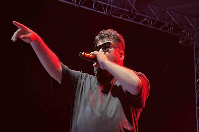 Ünlü rap sanatçısı Eypio Akçakoca Belediyesi’nin düzenlediği 18. Finduk Festivali’nde
