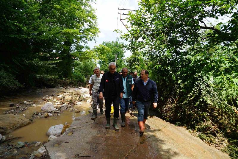 Kastamonu’nun Cide ilçesinde yaşanan sel ile ilgili açıklamalarda bulunan Vali