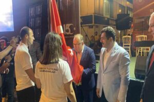 Zonguldak’ta 15 Temmuz Demokrasi ve Milli Birlik Günü kapsamında madenci