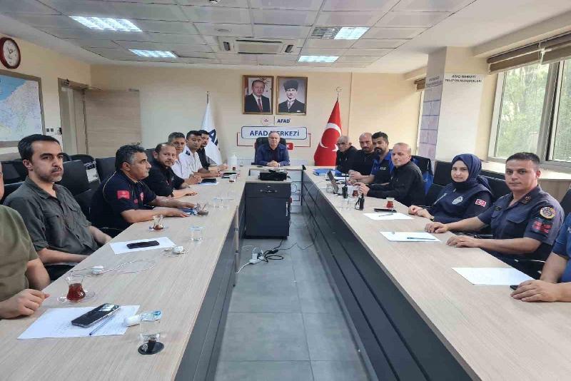 Zonguldak’ta şiddetli yağış nedeniyle yaşanabilecek sel ve su baskınlarına karşı