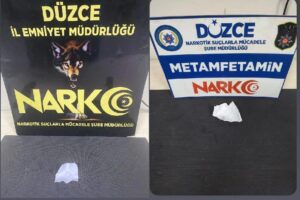 Düzce’de uyuşturucu satıcısı olduğu belirlenen kişilere karşı Cumhuriyet Başsavcılığı koordinesinde