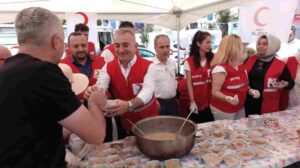 Türk Kızılayı Kdz. Ereğli Şubesi tarafından Müftü Mahallesi İsmail Sıdal