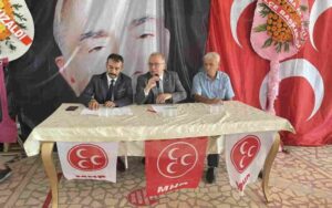 MHP MYK üyesi Murat Kotra, Çaycuma İlçe Kongresine katılarak, divan