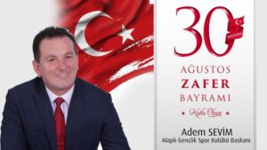 “Bu vatanın teminatı olan tüm şehitlerimizi rahmetle, gazilerimizi minnetle anıyor;