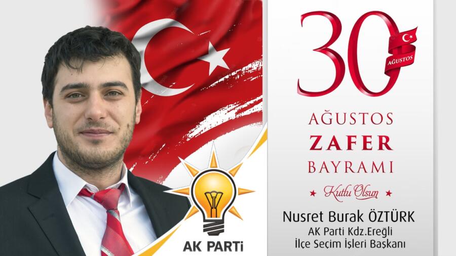 Özgürlüğümüzün ve bağımsızlığımızın zaferi olan 30 Ağustos Zafer Bayramı kutlu