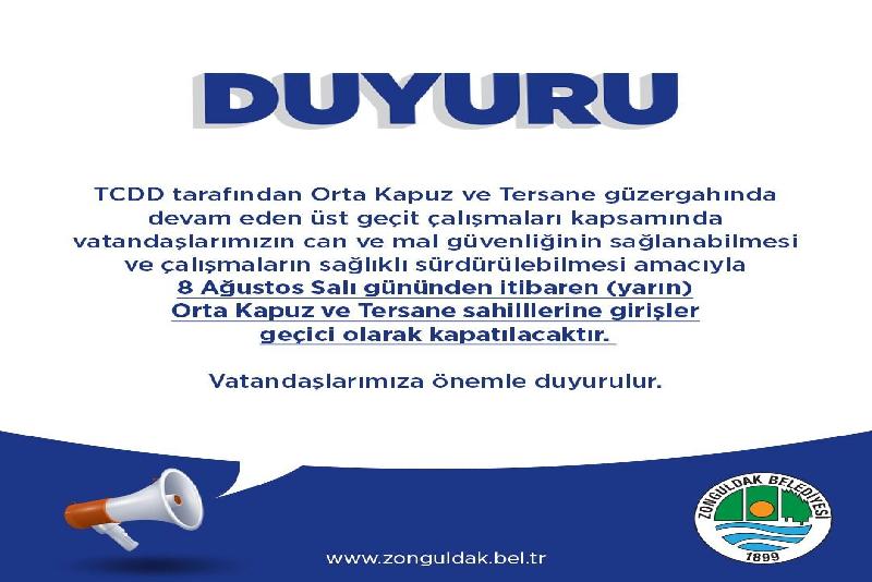 Zonguldak’ta vatandaşlar tarafinda tercih edilen Orta Kapuz ve Tersane plajları