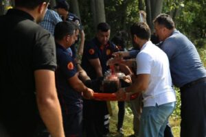 Kastamonu’da şarampole uçan minibüsün sürücüsü kaldırıldığı hastanede hayatını kaybetti. Kaza,