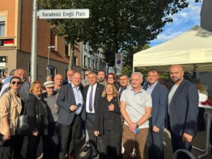 Kdz. Ereğli Belediyesi, kardeş kent Almanya Düren şehrinin ismini Kdz.