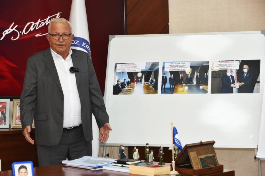 “ERDEMİR, ÖZEL ENDÜSTRİ BÖLGESİ OLURSA EREĞLİ İLE HİÇBİR ALAKASI OLMAYACAK” Kdz. Ereğli Belediye Başkanı Halil Posbıyık, Erdemir’in özel endüstri bölgesi