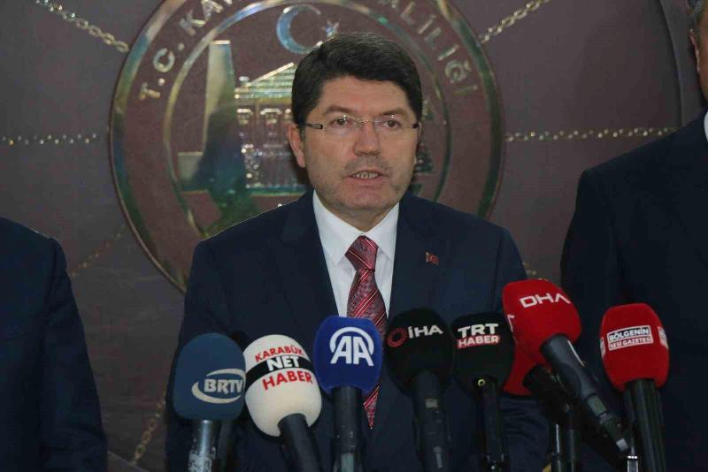 Adalet Bakanı Yılmaz Tunç, İsveç’in başkenti Stockholm’de Cumhurbaşkanı Recep Tayyip