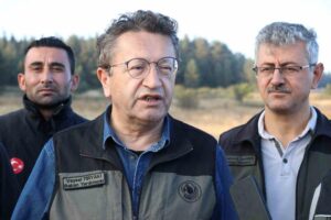 Bolu’nun Gerede ilçesinde Ankara il sınırında çıkan orman yangını kısmen