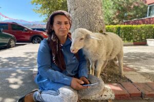 Karabük’te ev hanımı Hatice Yanar’ın çarşı pazar peşinden ayrılmayan 2