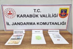 Karabük’te 109 adet uyuşturucu hap ve 2.2 gram uyuşturucu madde