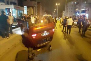 Zonguldak’ın Ereğli ilçesinde meydana gelen trafik kazasında 2 kişi yaralandı.