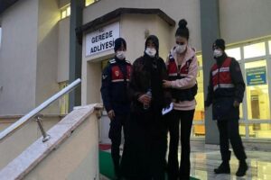 Bolu’nun Gerede ilçesinde, eşinin başına odunla vurarak öldüren ve cesedini