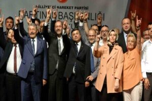 Bartın’da partisinin 10. İl Kongresi’ne katılan MHP Genel Sekreter Yardımcısı