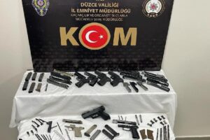 DÜZCE(İHA) – Düzce’de silah imal etme veya ticareti yapmak konuları