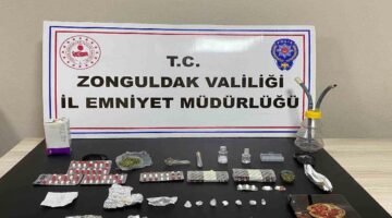 Zonguldak’ta uyuşturucu operasyonunda 1 tutuklu