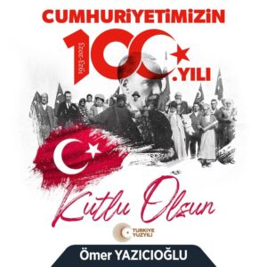 Ak Parti Zonguldak 28.Dönem Milletvekili Aday adayı Ömer Yazıcıoğlu,, Cumhuriyetin