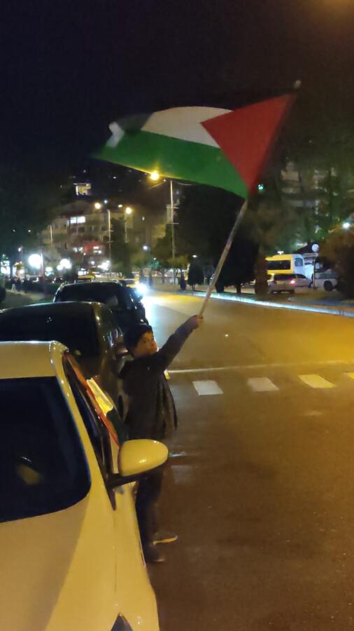 Kdz. Ereğliden Filistine Destek için Ümmet Platformu’nun çağrısı ile yüzlerce