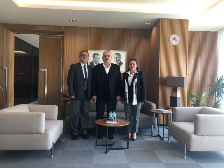 Ankara’da ilk ziyaret Yusuf Ziya Odabaş’a