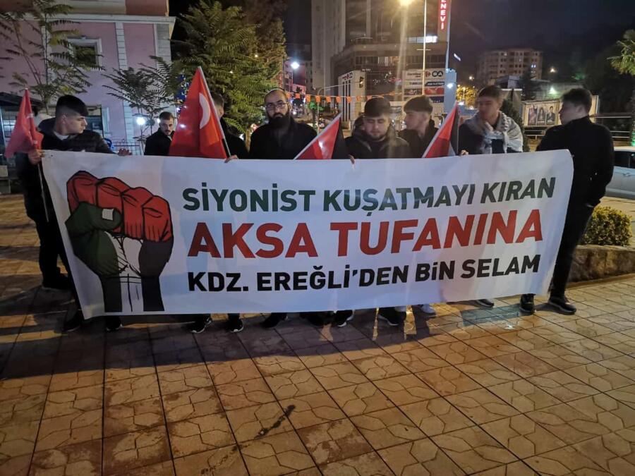 Siyonist Vahşete Karşı Ereğli Ayakta…