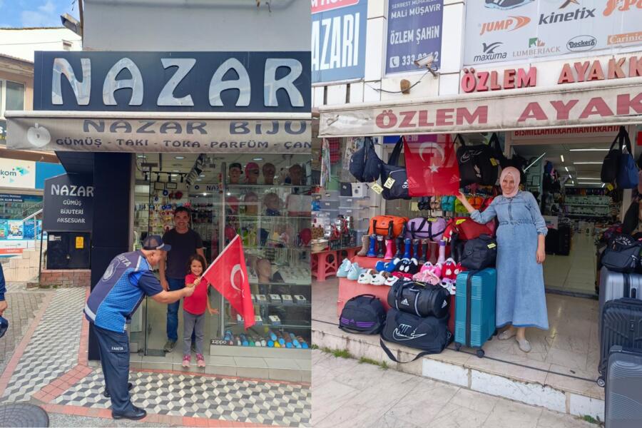 KDZ. EREĞLİ, CUMHURİYET COŞKUSUNA HAZIRLANIYOR Kdz. Ereğli Belediyesi, Cumhuriyetin 100. Yılında şehri bayraklarla donatıyor. 1