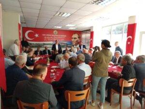 AK Parti Zonguldak Milletvekili Saffet Bozkurt, muhtarlar derneğini ziyarete ederek;